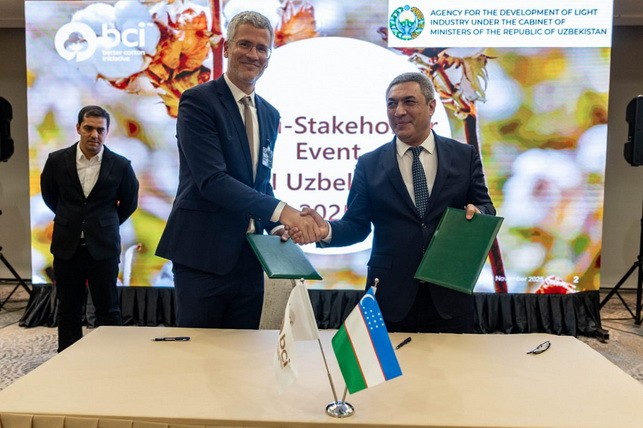 The Better Cotton Initiative and the Uzbek government agency have launched a fund to cover the costs of cotton certification